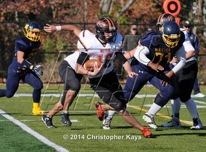 Thumbnail 1 in Waterloo @ Marion (IHSA Class 5A First Round Playoff) photogallery.