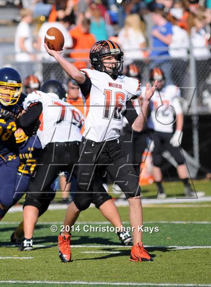 Thumbnail 2 in Waterloo @ Marion (IHSA Class 5A First Round Playoff) photogallery.
