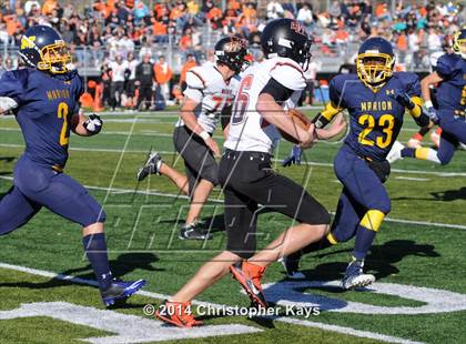Thumbnail 2 in Waterloo @ Marion (IHSA Class 5A First Round Playoff) photogallery.