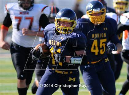 Thumbnail 1 in Waterloo @ Marion (IHSA Class 5A First Round Playoff) photogallery.
