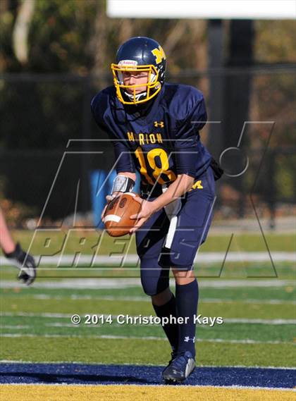 Thumbnail 1 in Waterloo @ Marion (IHSA Class 5A First Round Playoff) photogallery.