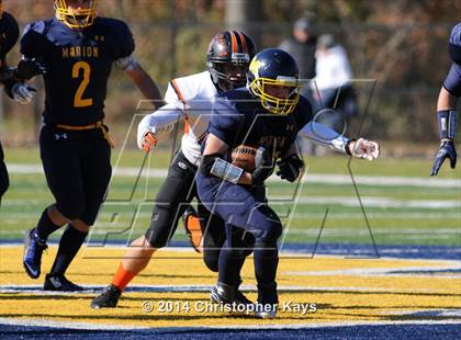Thumbnail 1 in Waterloo @ Marion (IHSA Class 5A First Round Playoff) photogallery.