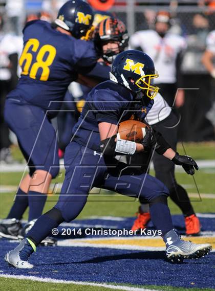Thumbnail 3 in Waterloo @ Marion (IHSA Class 5A First Round Playoff) photogallery.