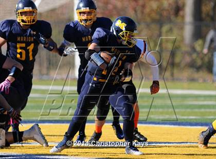 Thumbnail 3 in Waterloo @ Marion (IHSA Class 5A First Round Playoff) photogallery.