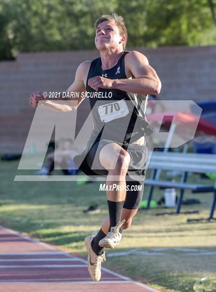 Thumbnail 2 in AIA Track & Field Championships(Boys Long/Triple Jump DIV 1 & 3) photogallery.