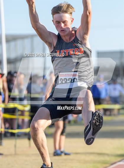 Thumbnail 2 in AIA Track & Field Championships(Boys Long/Triple Jump DIV 1 & 3) photogallery.