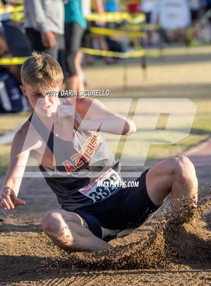 Thumbnail 2 in AIA Track & Field Championships(Boys Long/Triple Jump DIV 1 & 3) photogallery.