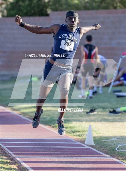 Thumbnail 1 in AIA Track & Field Championships(Boys Long/Triple Jump DIV 1 & 3) photogallery.