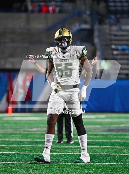 Thumbnail 1 in Langston Hughes vs. Gainesville (GHSA 6A Final) photogallery.
