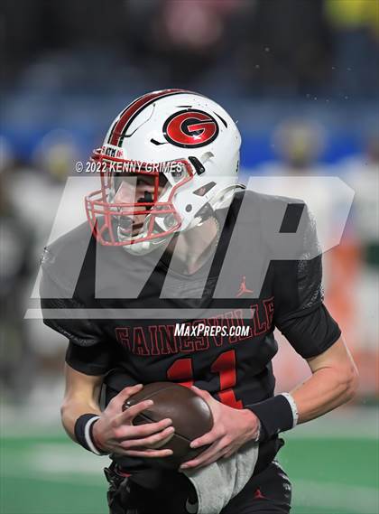 Thumbnail 3 in Langston Hughes vs. Gainesville (GHSA 6A Final) photogallery.
