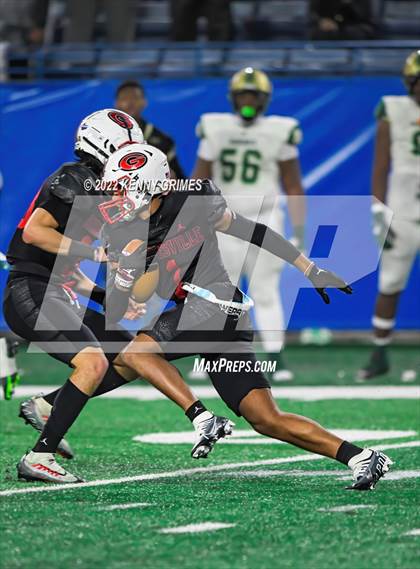 Thumbnail 1 in Langston Hughes vs. Gainesville (GHSA 6A Final) photogallery.