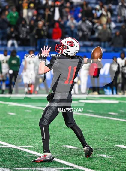 Thumbnail 2 in Langston Hughes vs. Gainesville (GHSA 6A Final) photogallery.
