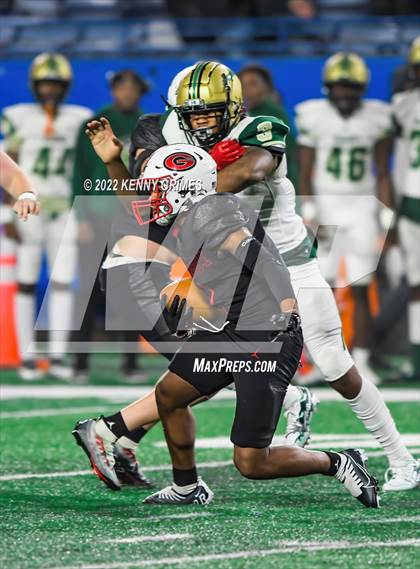 Thumbnail 1 in Langston Hughes vs. Gainesville (GHSA 6A Final) photogallery.