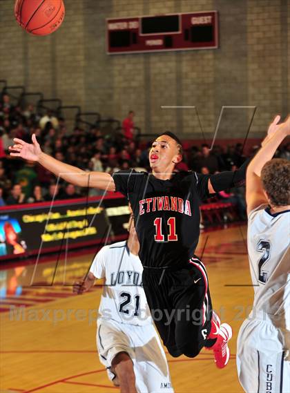 Thumbnail 3 in Loyola vs. Etiwanda (Nike Extravaganza) photogallery.