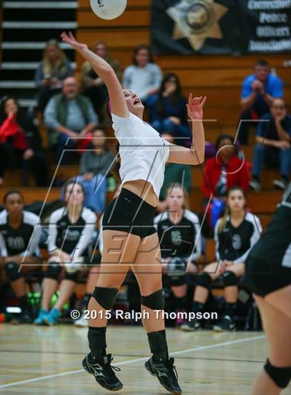 Thumbnail 1 in Vacaville Christian vs. Bradshaw Christian (CIF SJS D-5 Final) photogallery.