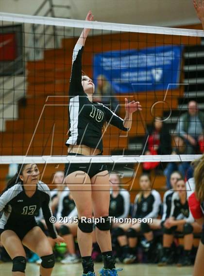 Thumbnail 2 in Vacaville Christian vs. Bradshaw Christian (CIF SJS D-5 Final) photogallery.
