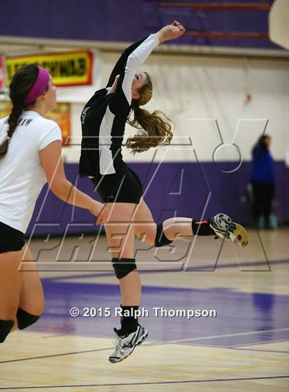 Thumbnail 3 in Vacaville Christian vs. Bradshaw Christian (CIF SJS D-5 Final) photogallery.