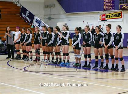 Thumbnail 3 in Vacaville Christian vs. Bradshaw Christian (CIF SJS D-5 Final) photogallery.