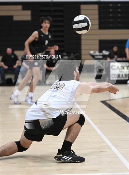 Thumbnail 1 in Long Beach Poly @ Canyon (CIF-SS D2 Playoffs) photogallery.