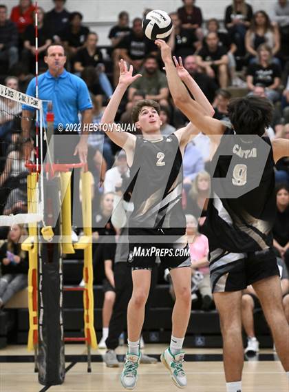 Thumbnail 3 in Long Beach Poly @ Canyon (CIF-SS D2 Playoffs) photogallery.