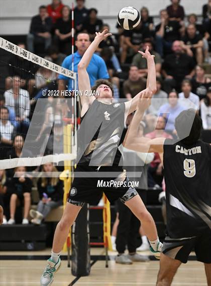 Thumbnail 2 in Long Beach Poly @ Canyon (CIF-SS D2 Playoffs) photogallery.