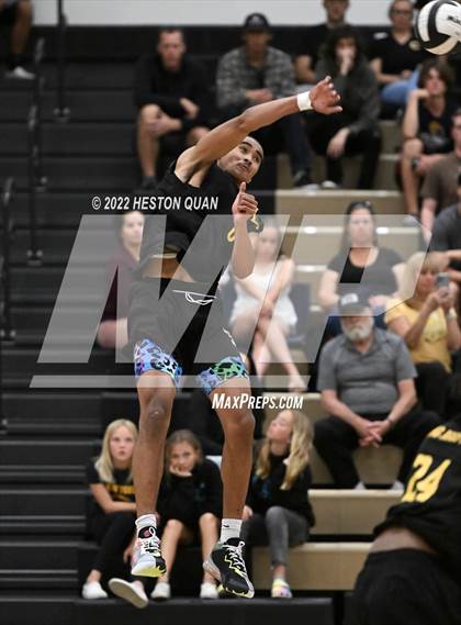 Thumbnail 2 in Long Beach Poly @ Canyon (CIF-SS D2 Playoffs) photogallery.