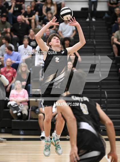 Thumbnail 3 in Long Beach Poly @ Canyon (CIF-SS D2 Playoffs) photogallery.