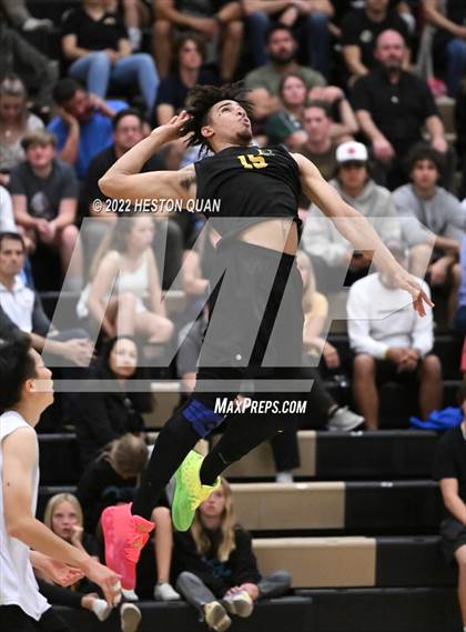 Thumbnail 3 in Long Beach Poly @ Canyon (CIF-SS D2 Playoffs) photogallery.