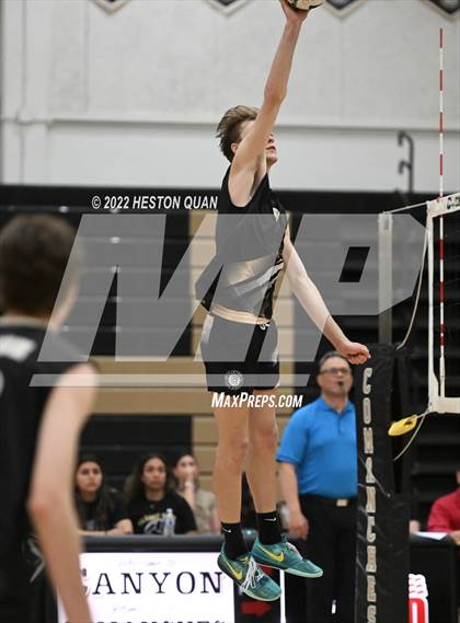 Thumbnail 2 in Long Beach Poly @ Canyon (CIF-SS D2 Playoffs) photogallery.