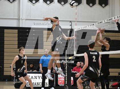 Thumbnail 3 in Long Beach Poly @ Canyon (CIF-SS D2 Playoffs) photogallery.