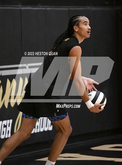 Thumbnail 3 in Long Beach Poly @ Canyon (CIF-SS D2 Playoffs) photogallery.