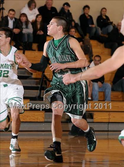 Thumbnail 2 in River Valley vs St. Mary's (Running with the Pack) photogallery.