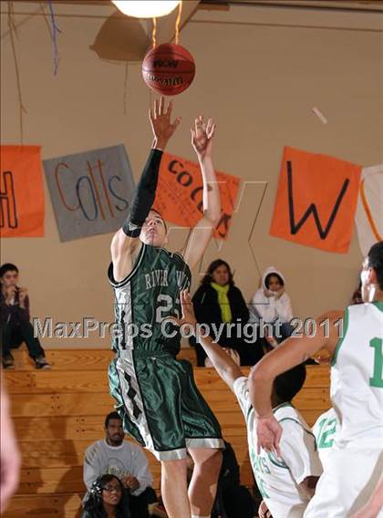 Thumbnail 1 in River Valley vs St. Mary's (Running with the Pack) photogallery.