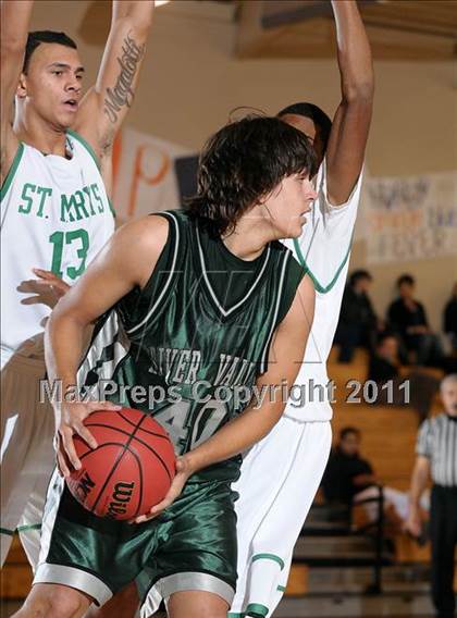 Thumbnail 2 in River Valley vs St. Mary's (Running with the Pack) photogallery.