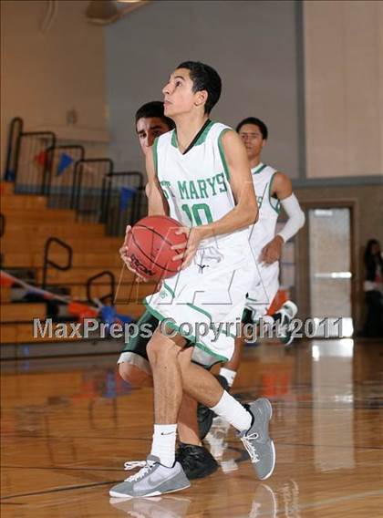 Thumbnail 1 in River Valley vs St. Mary's (Running with the Pack) photogallery.