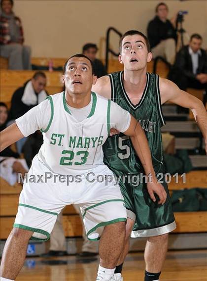 Thumbnail 1 in River Valley vs St. Mary's (Running with the Pack) photogallery.