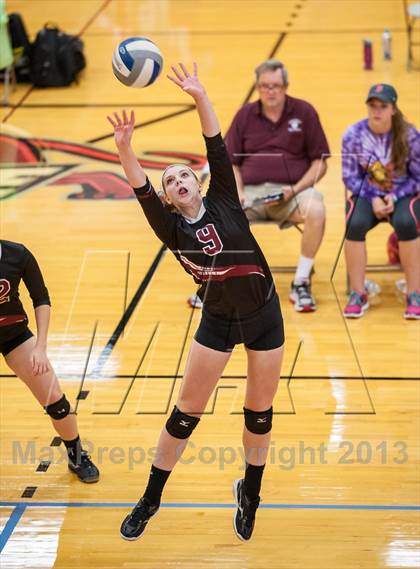 Thumbnail 2 in Central Catholic vs Greely (2013 Volleyhall Classic) photogallery.