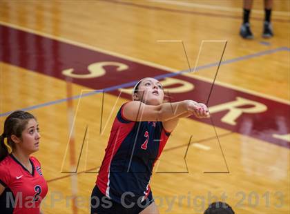 Thumbnail 3 in Central Catholic vs Greely (2013 Volleyhall Classic) photogallery.