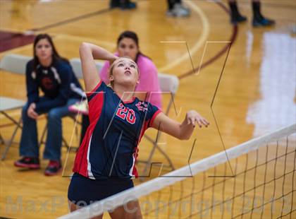 Thumbnail 1 in Central Catholic vs Greely (2013 Volleyhall Classic) photogallery.