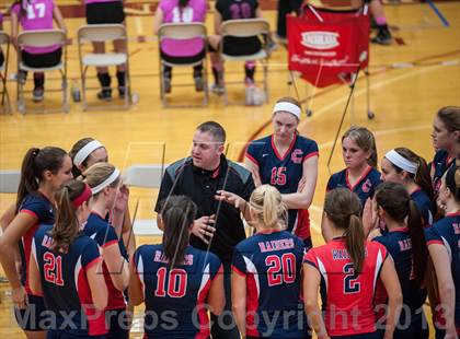 Thumbnail 3 in Central Catholic vs Greely (2013 Volleyhall Classic) photogallery.