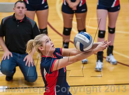 Thumbnail 1 in Central Catholic vs Greely (2013 Volleyhall Classic) photogallery.