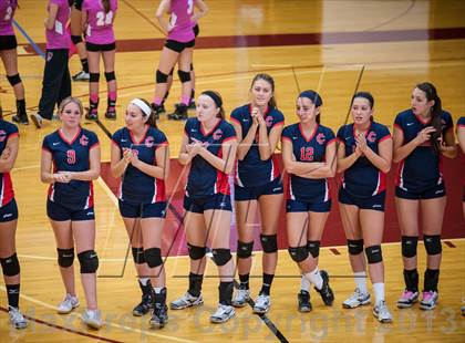 Thumbnail 1 in Central Catholic vs Greely (2013 Volleyhall Classic) photogallery.