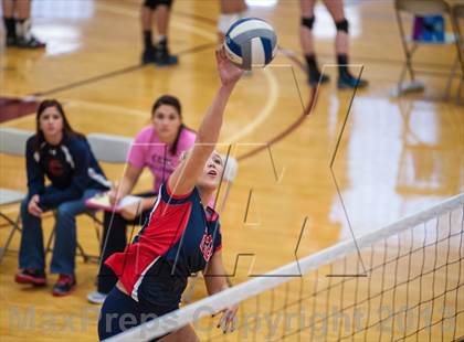 Thumbnail 2 in Central Catholic vs Greely (2013 Volleyhall Classic) photogallery.
