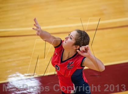 Thumbnail 1 in Central Catholic vs Greely (2013 Volleyhall Classic) photogallery.