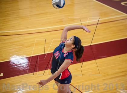 Thumbnail 3 in Central Catholic vs Greely (2013 Volleyhall Classic) photogallery.