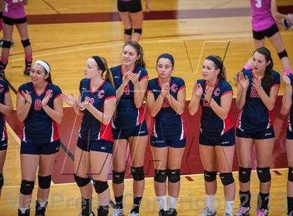 Thumbnail 1 in Central Catholic vs Greely (2013 Volleyhall Classic) photogallery.