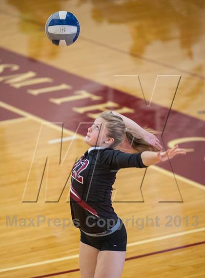 Thumbnail 1 in Central Catholic vs Greely (2013 Volleyhall Classic) photogallery.