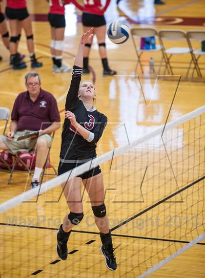Thumbnail 1 in Central Catholic vs Greely (2013 Volleyhall Classic) photogallery.
