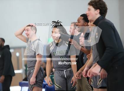 Thumbnail 2 in Catholic High vs Carmel Christian (Lowcountry Roundball Classic) photogallery.