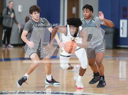Thumbnail 1 in Catholic High vs Carmel Christian (Lowcountry Roundball Classic) photogallery.